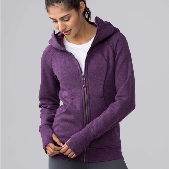 lululemon athletica Tops - lululemon purple scuba hoodie